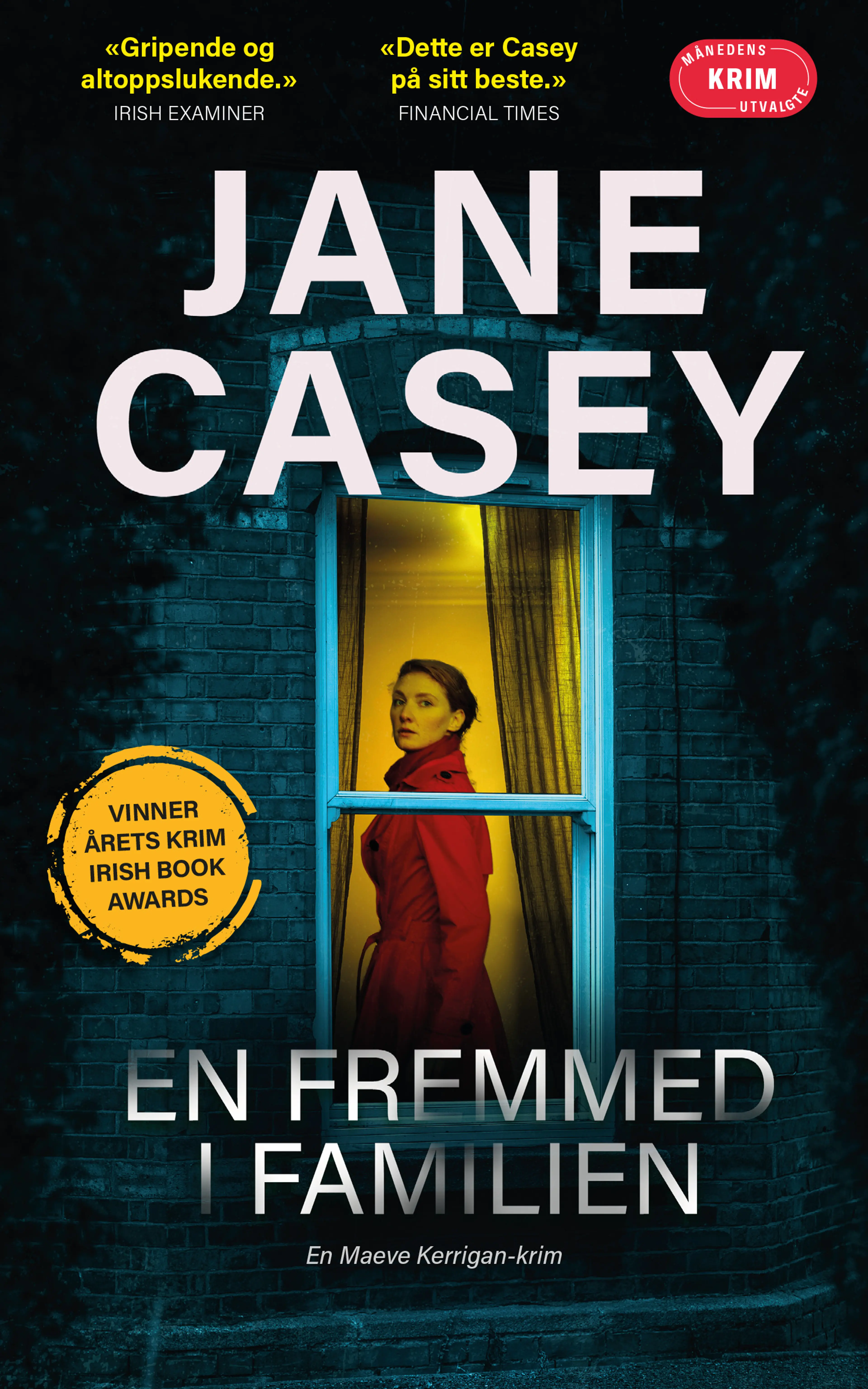 Omslag En fremmed i familien av Jane Casey (Heftet)
