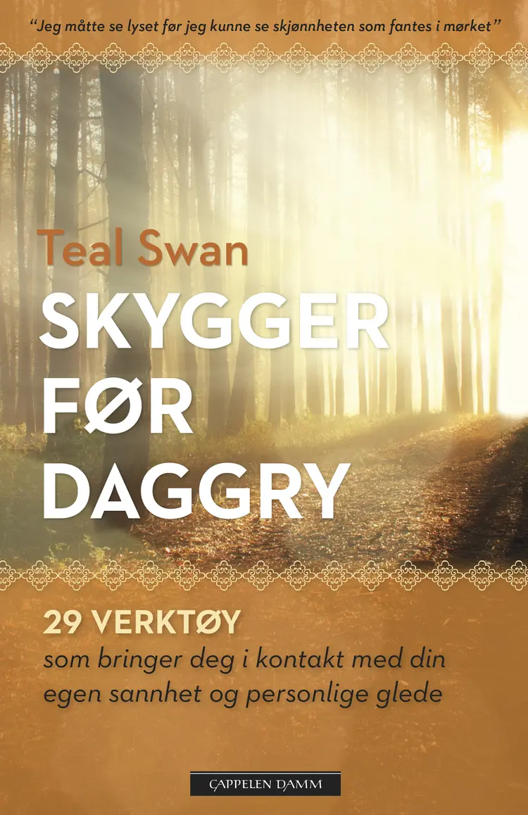Omslag Skygger før daggry av Teal Swan (Heftet)