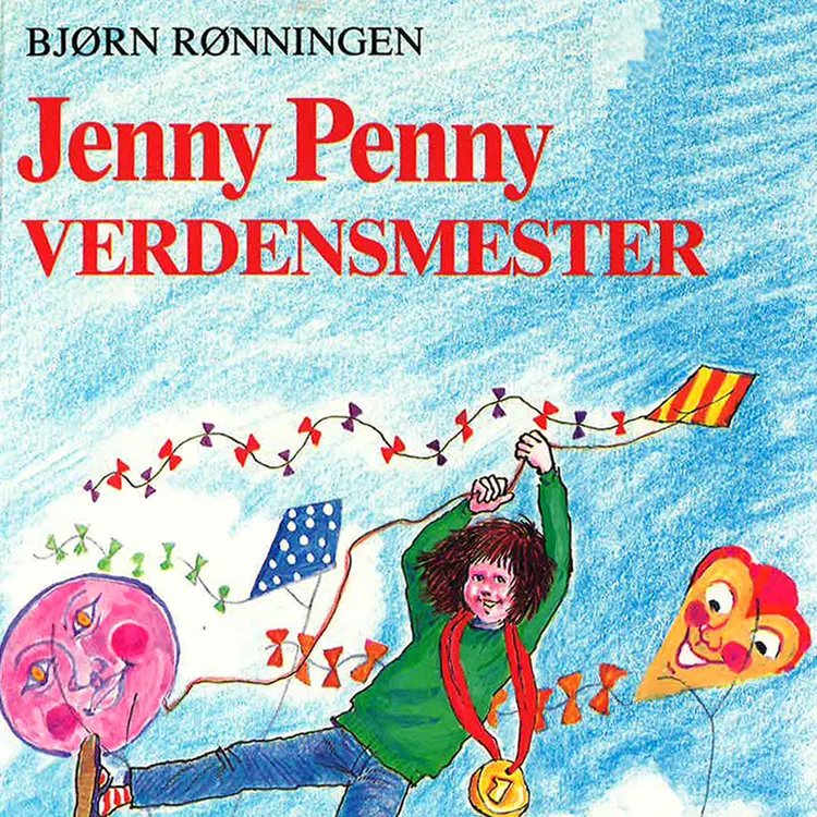Omslag Jenny Penny verdensmester av Bjørn Rønningen (Lydbok)