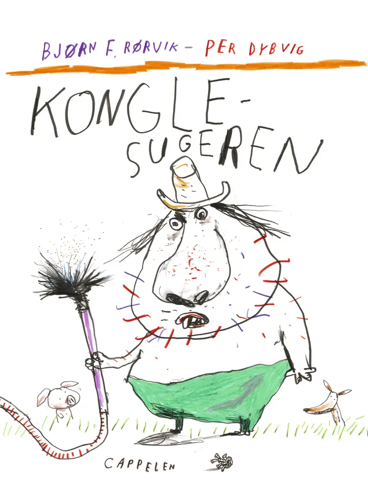 Omslag Konglesugeren av Bjørn F. Rørvik (Innbundet)