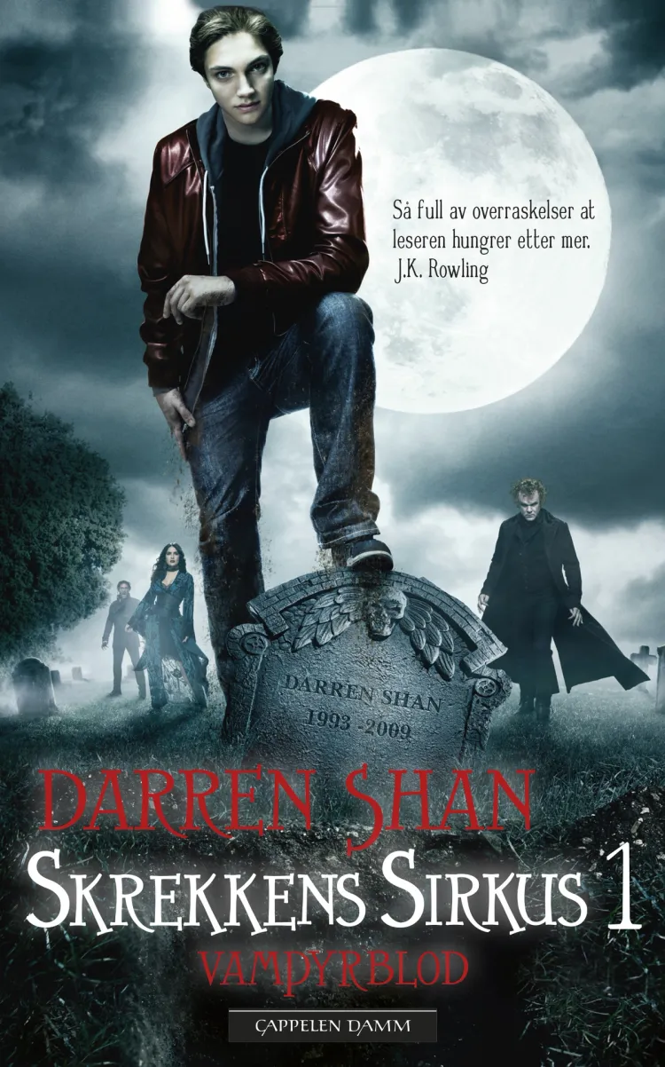 Omslag Skrekkens sirkus 1 av Darren Shan (Heftet)