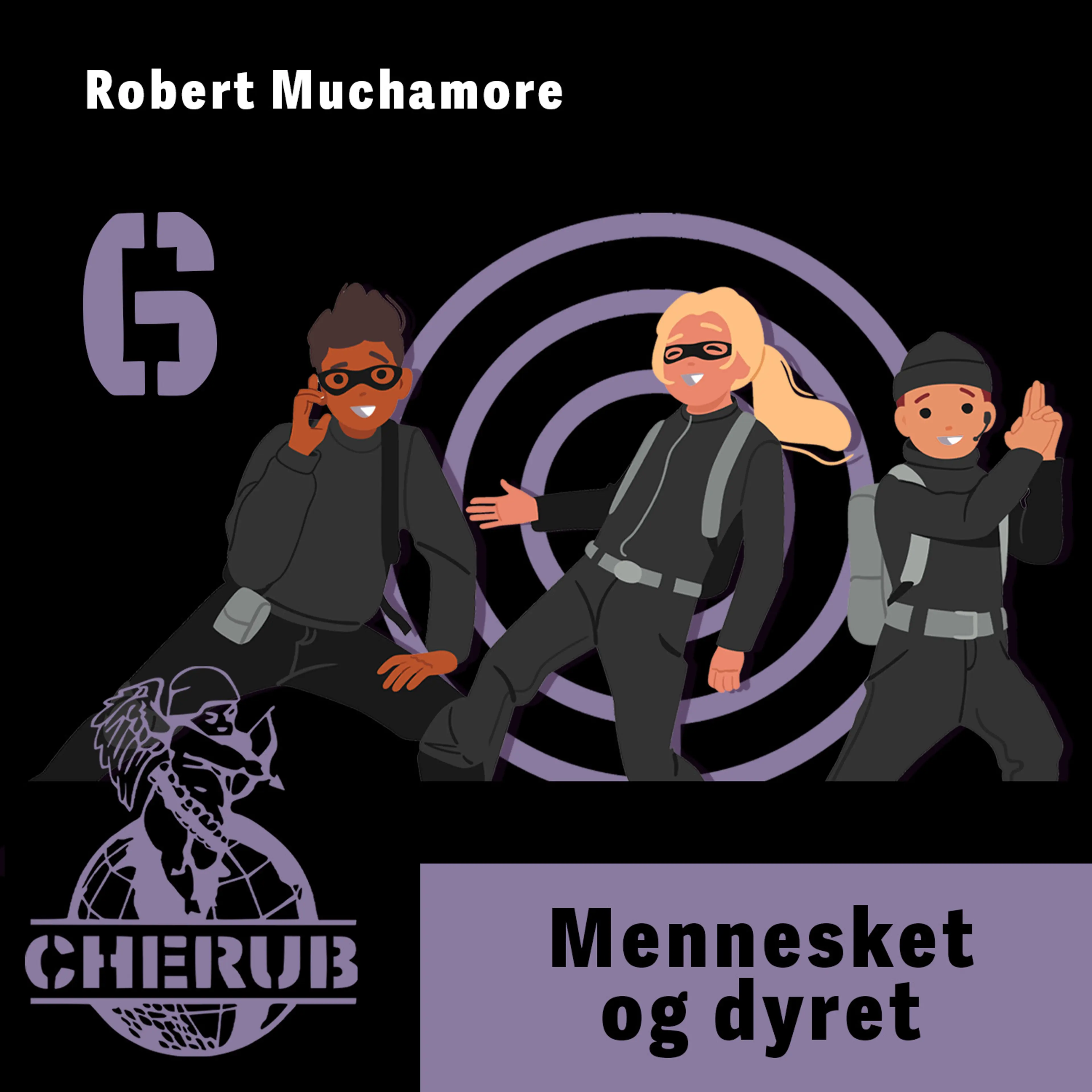Omslag Mennesket og dyret av Robert Muchamore (Lydbok)