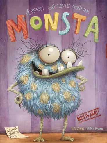 Omslag Monsta av Dita Zipfel (Innbundet)