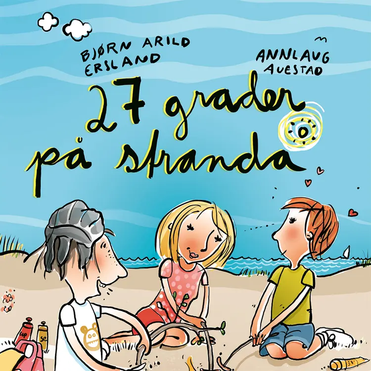 Omslag 27 grader på stranda av Bjørn Arild Ersland (Lydbok)