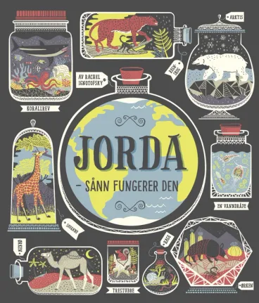 Omslag JORDA – sånn fungerer den av Rachel Ignotofsky (Innbundet)