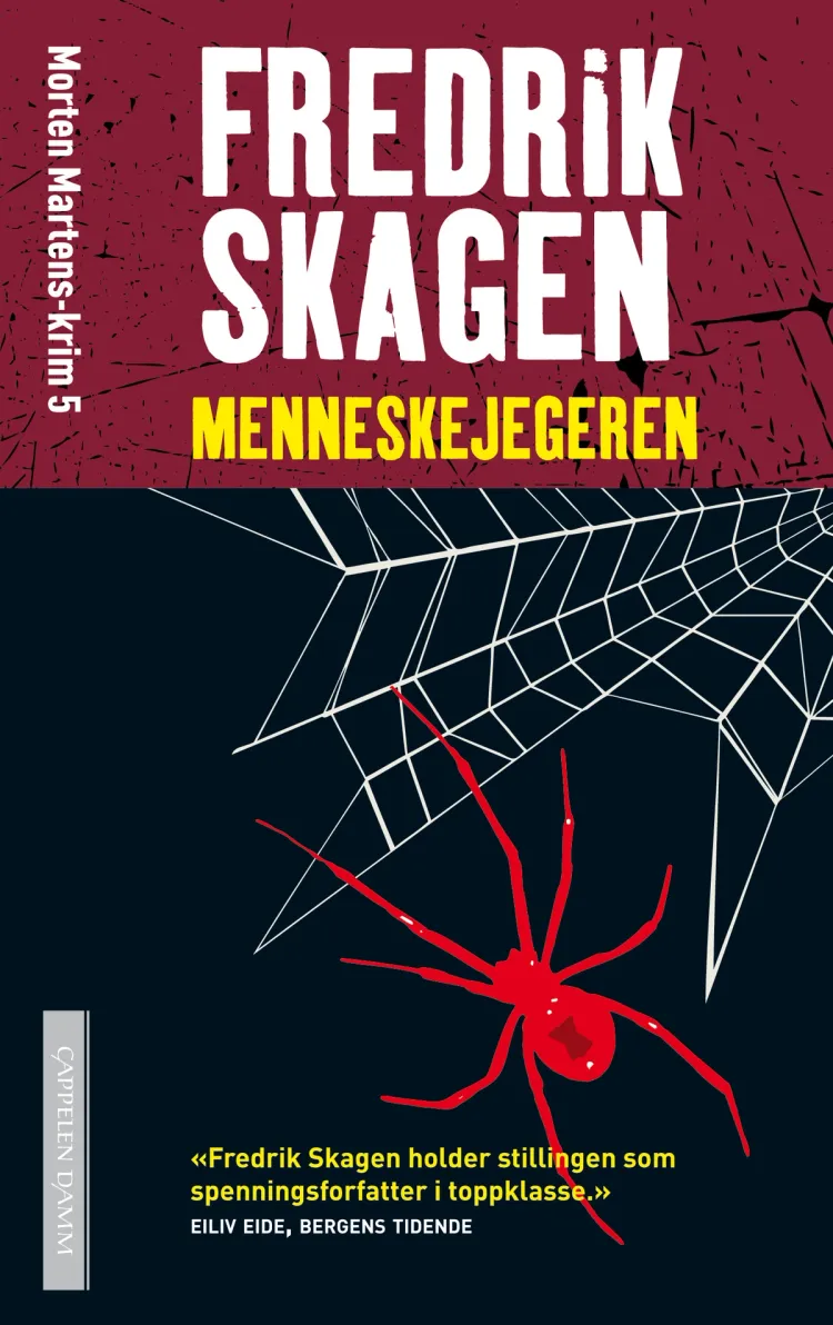 Omslag Menneskejegeren av Fredrik Skagen (Heftet)