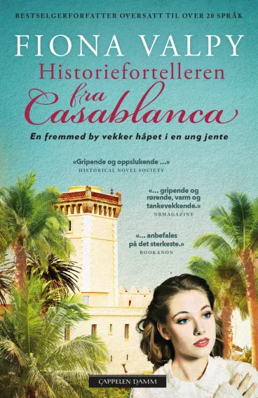 Omslag Historiefortelleren fra Casablanca av Fiona Valpy (Heftet)