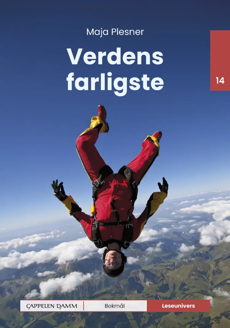 Omslag Leseunivers 14: Verdens farligste av Maja Plesner (Innbundet)