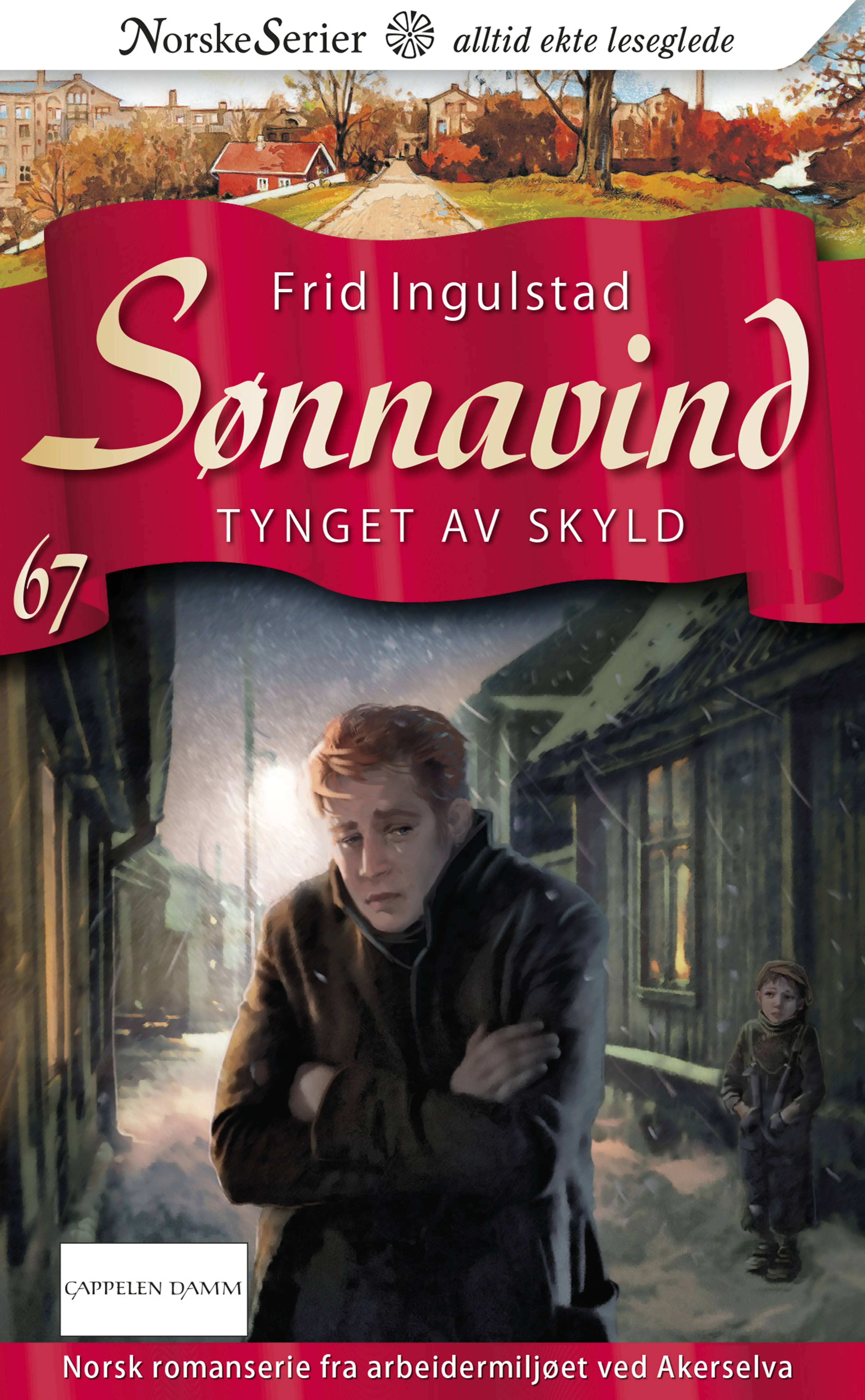 Omslag Tynget av skyld av Frid Ingulstad (Heftet)