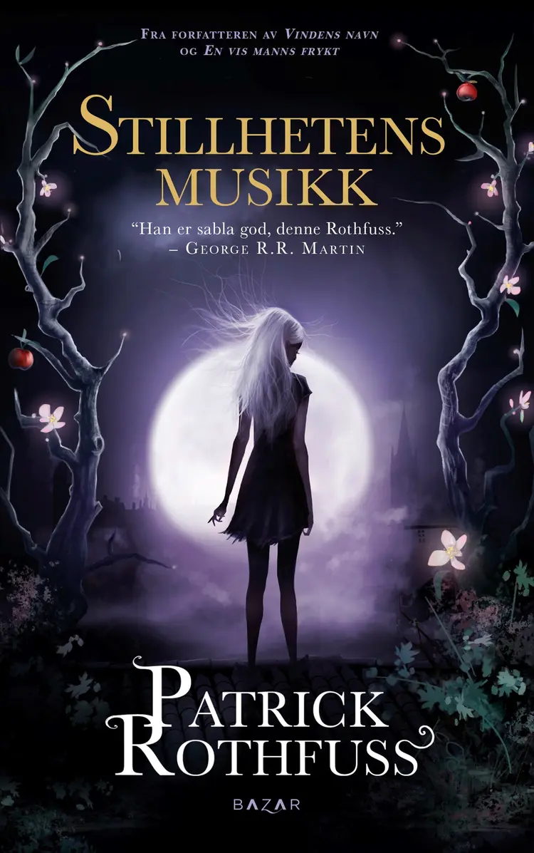 Omslag Stillhetens musikk av Patrick Rothfuss (Innbundet)