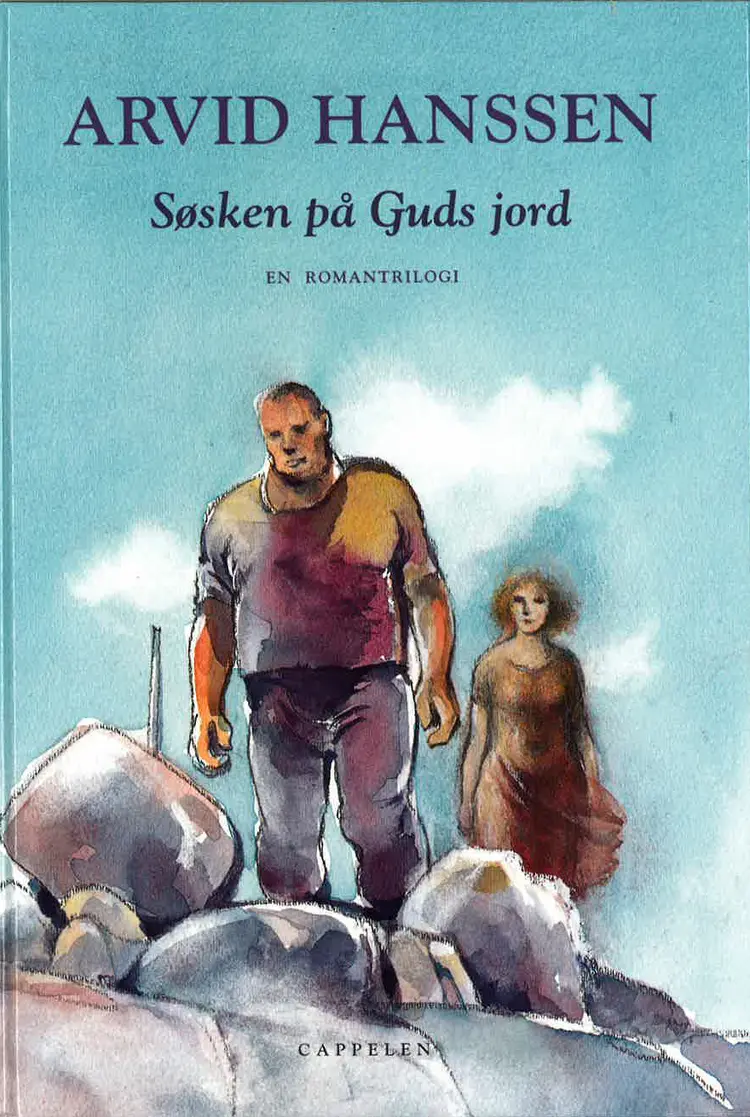 Omslag Søsken på Guds jord av Arvid Hanssen (Innbundet)