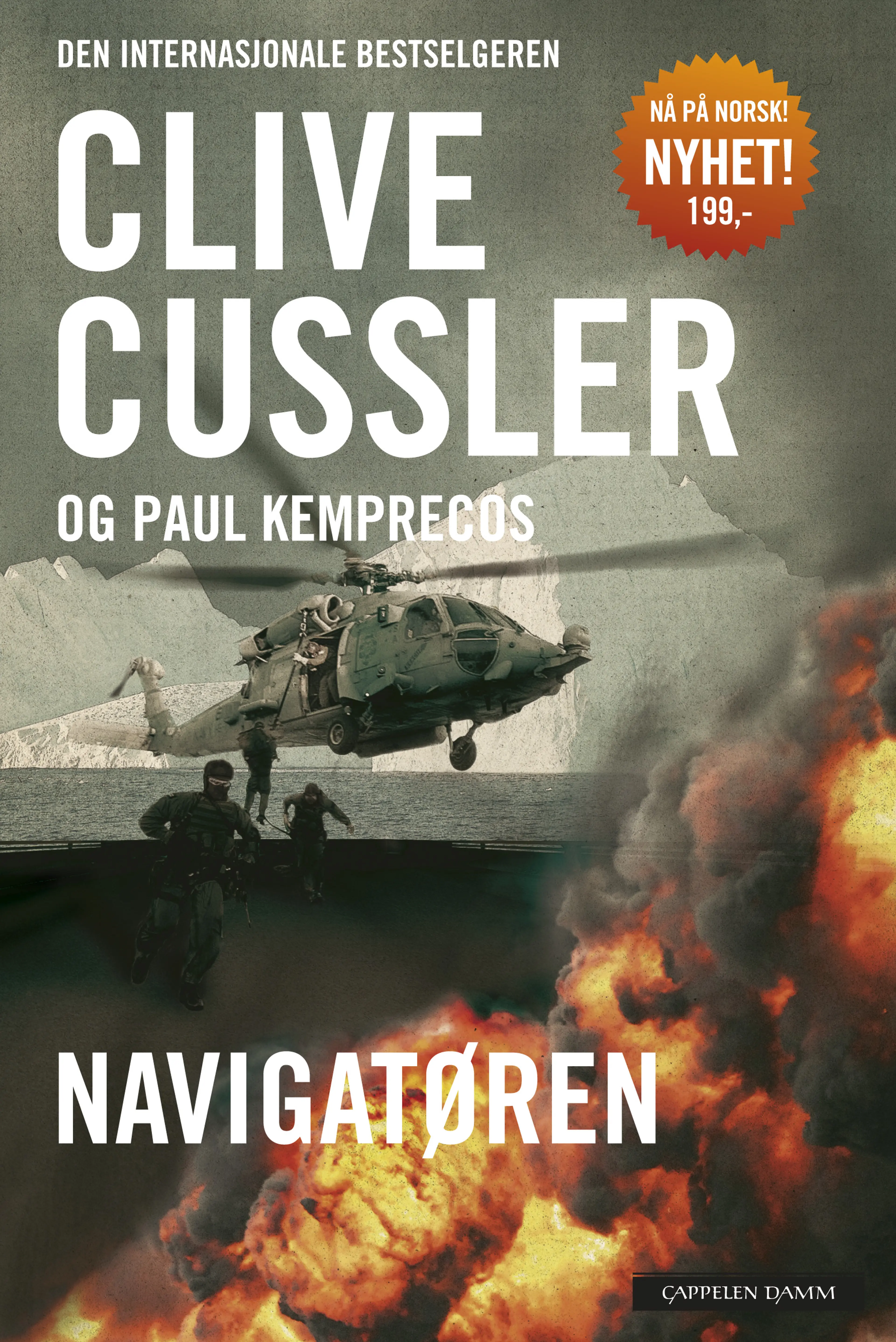 Omslag Navigatøren av Clive Cussler og Paul Kemprecos (Heftet)