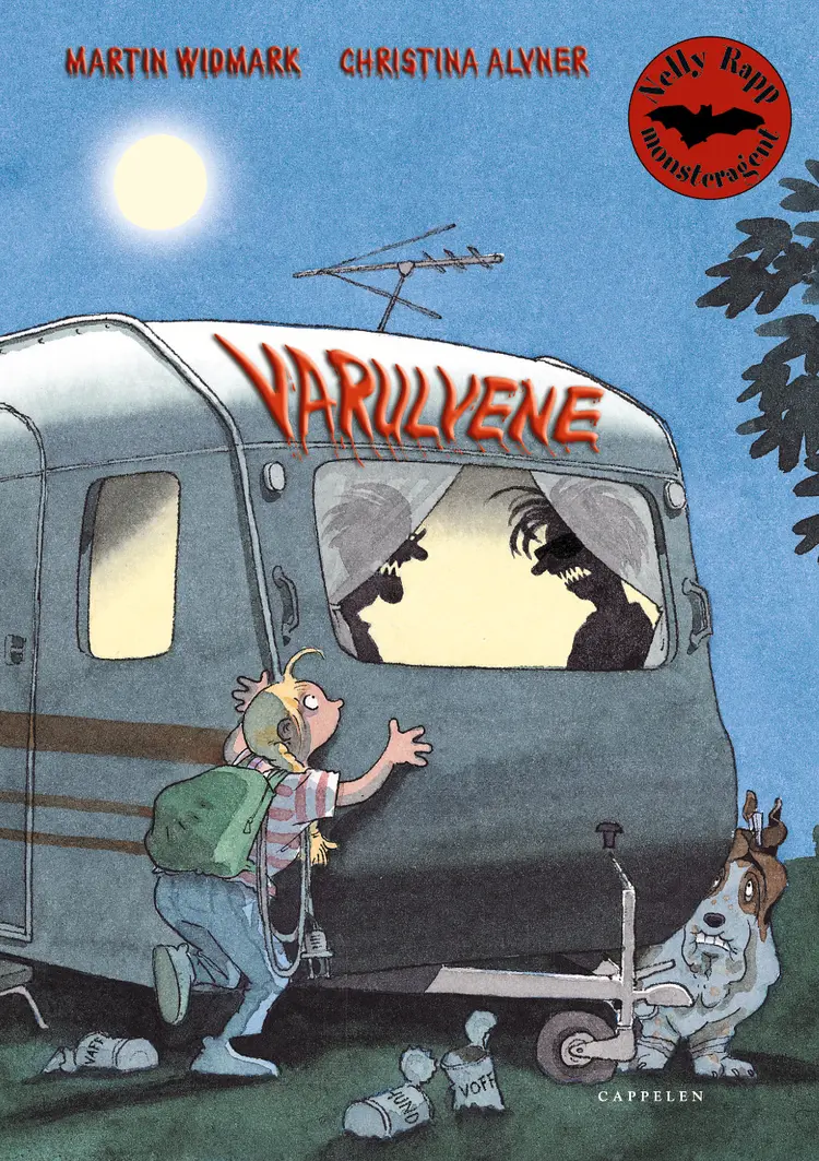 Omslag Nelly Rapp - Varulvene av Martin Widmark (Innbundet)