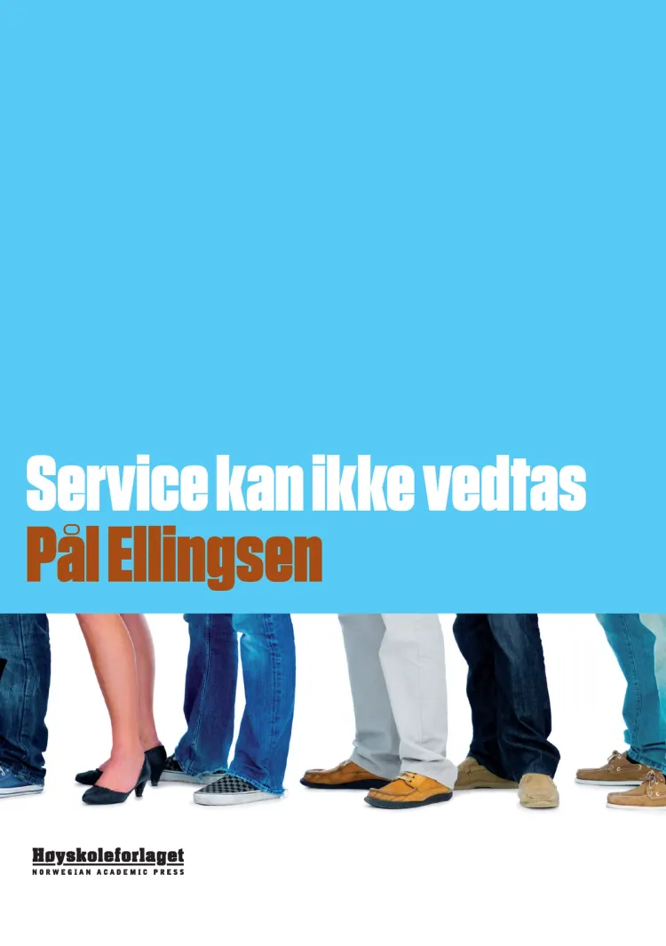 Omslag Service kan ikke vedtas av Pål Ellingsen (Heftet)