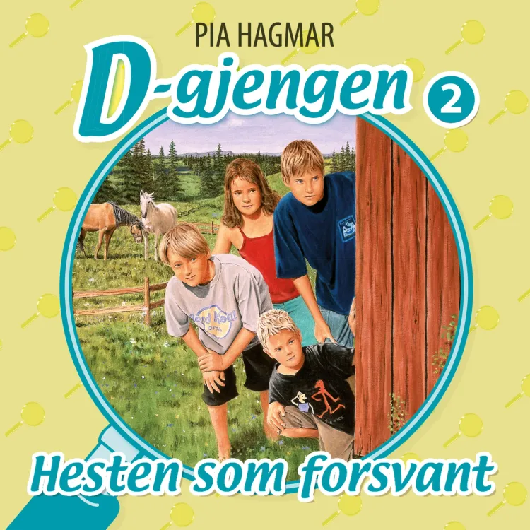 Omslag Hesten som forsvant av Pia Hagmar (Lydbok)