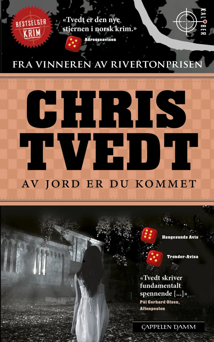 Omslag Av jord er du kommet av Chris Tvedt (Heftet)