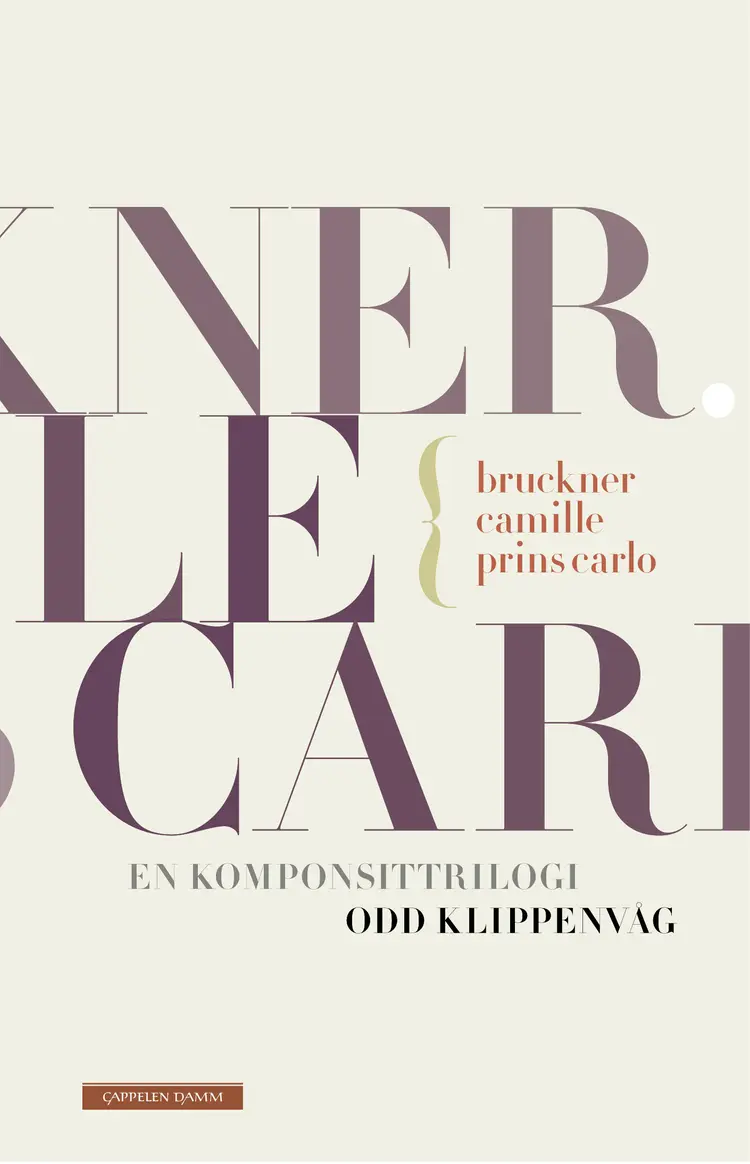 Omslag Bruckner, Camille og Prins Carlo av Odd Klippenvåg (Ebok)