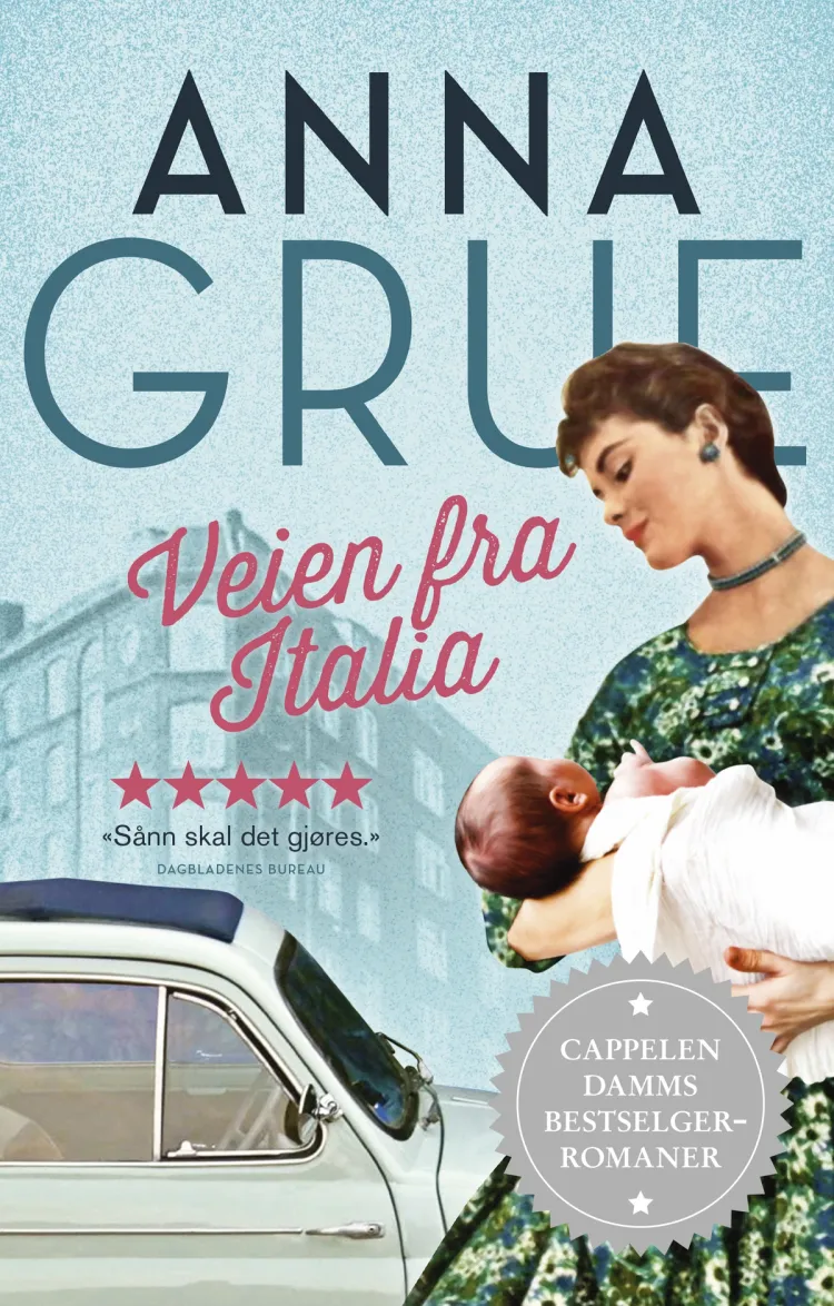 Omslag Veien fra Italia av Grue, Anna (Heftet)