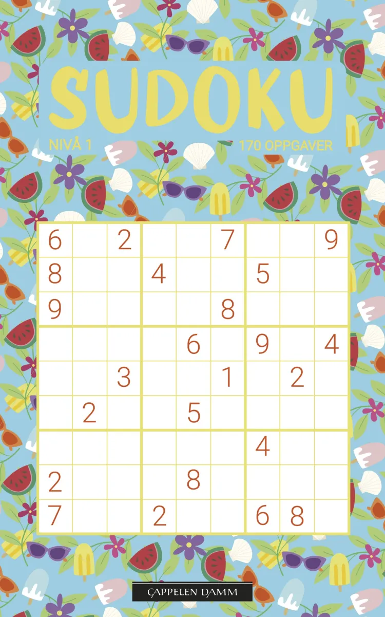Omslag Sudoku nivå 1 (Heftet)