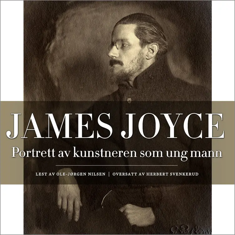 Omslag Portrett av kunstneren som ung mann av James Joyce (Lydbok)