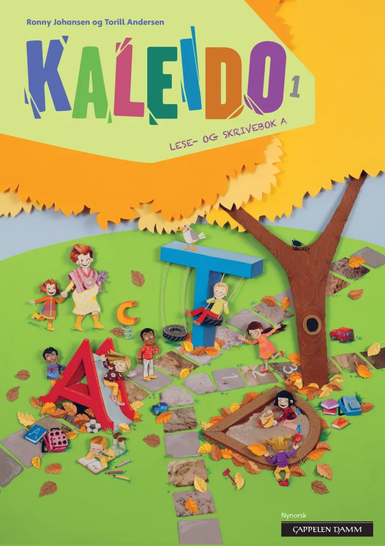 Omslag Kaleido 1 Lese- og skrivebok A av Torill Andersen og Ronny Johansen (Heftet)
