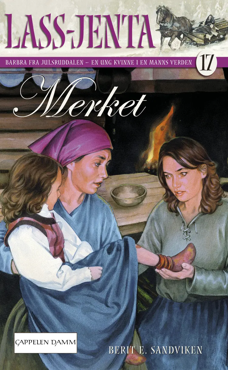 Omslag Merket av Berit Sandviken (Ebok)