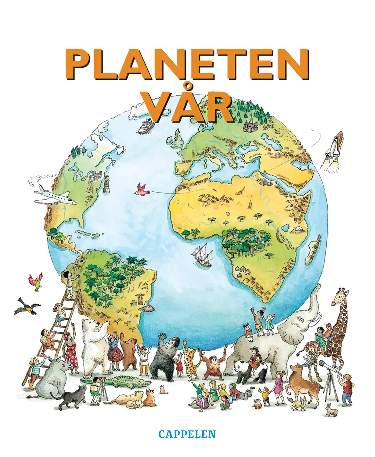 Omslag Planeten vår (Innbundet)