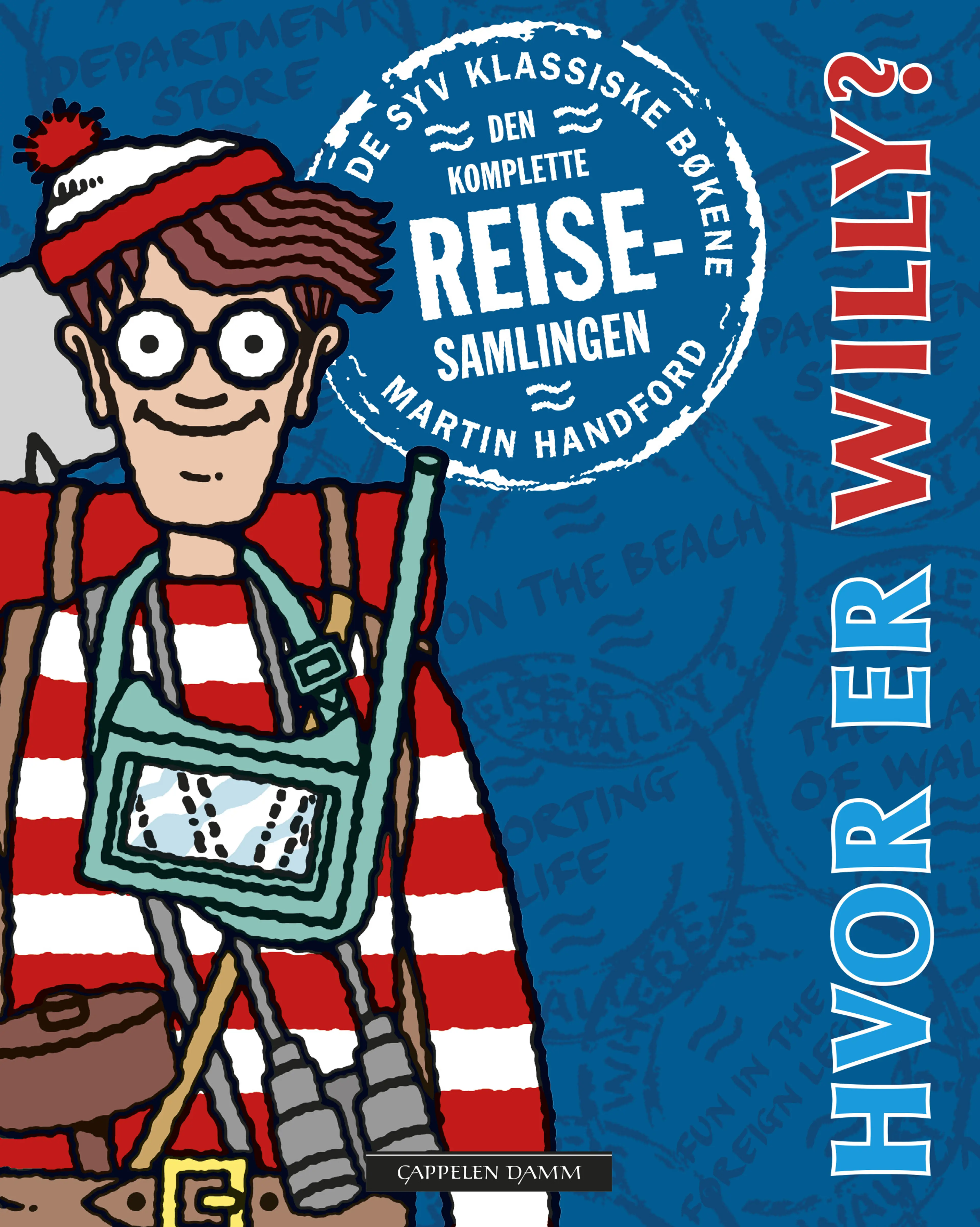 Omslag Hvor er Willy? Den komplette reisesamlingen av Martin Handford (Innbundet)