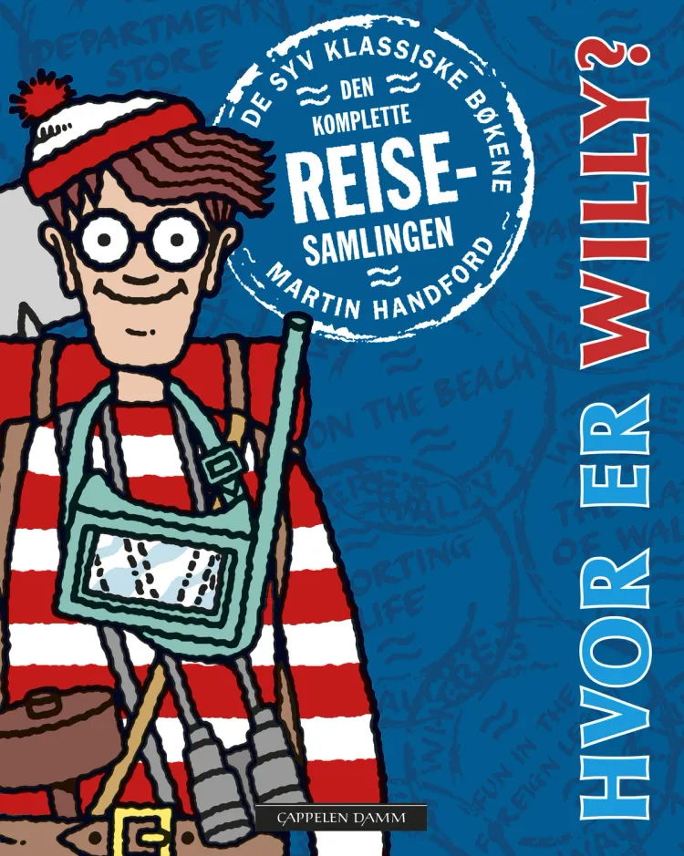 Omslag Hvor er Willy? Den komplette reisesamlingen av Martin Handford (Innbundet)
