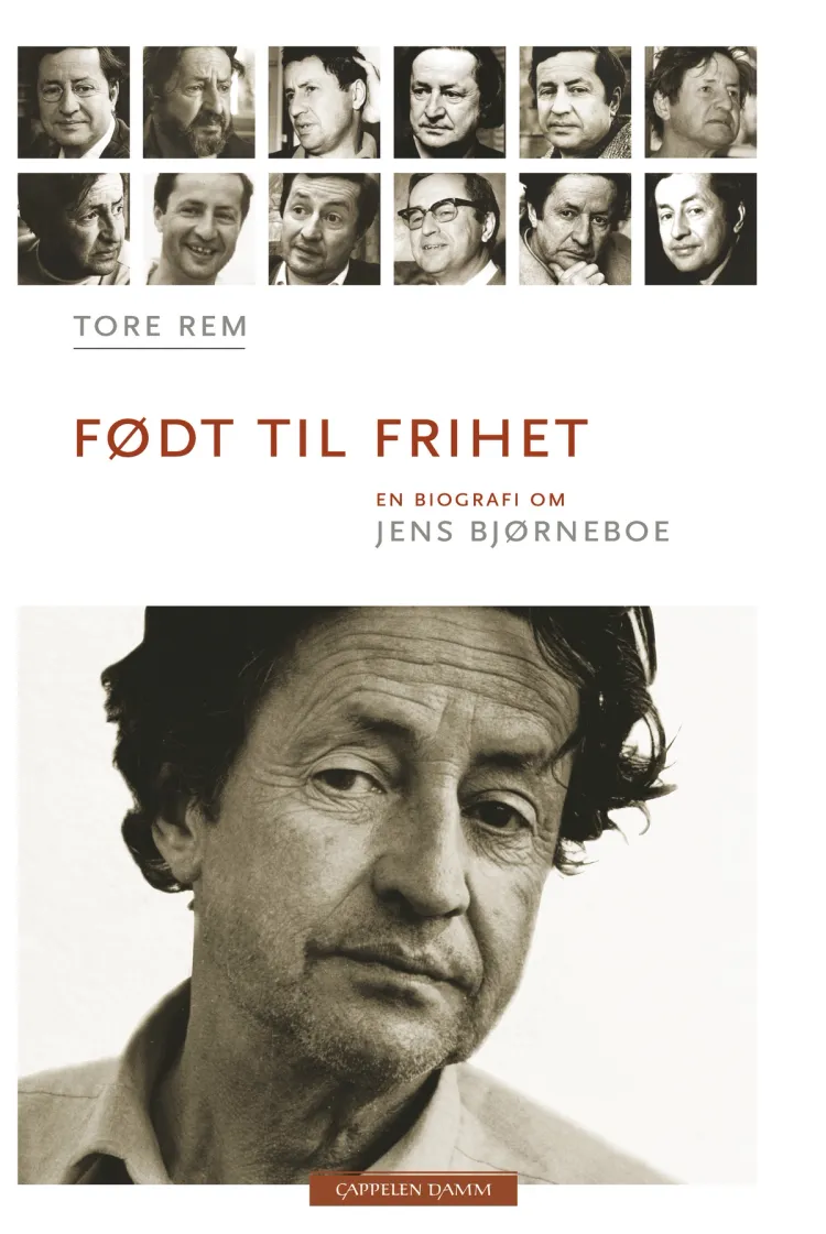 Omslag Født til frihet av Tore Rem (Innbundet)