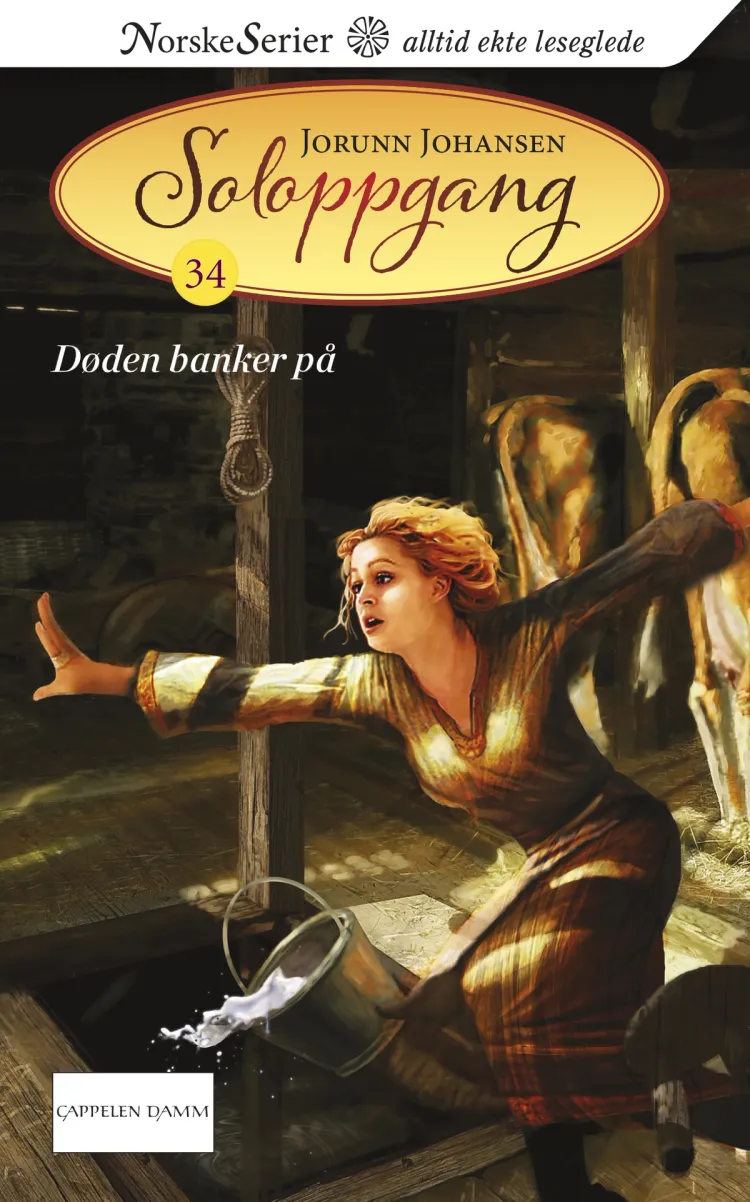 Omslag Døden banker på av Jorunn Johansen (Heftet)