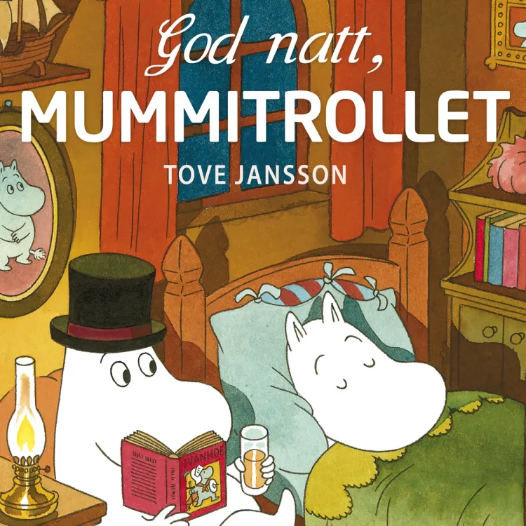 Omslag God natt, Mummitrollet av Tove Jansson (Lydbok)