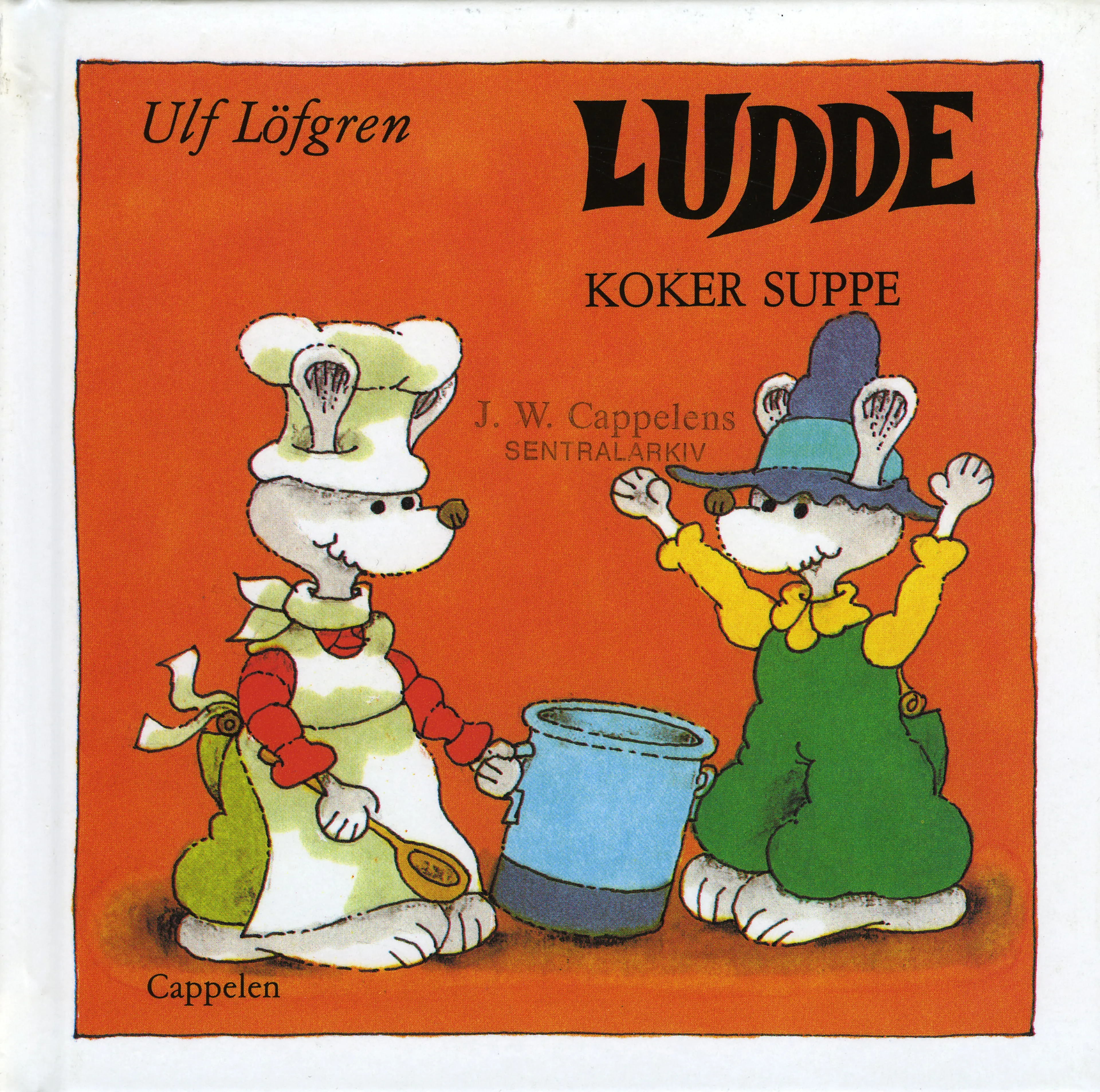 Omslag Ludde koker suppe av Ulf Löfgren (Innbundet)