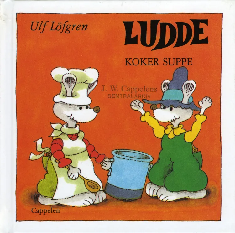 Omslag Ludde koker suppe av Ulf Löfgren (Innbundet)