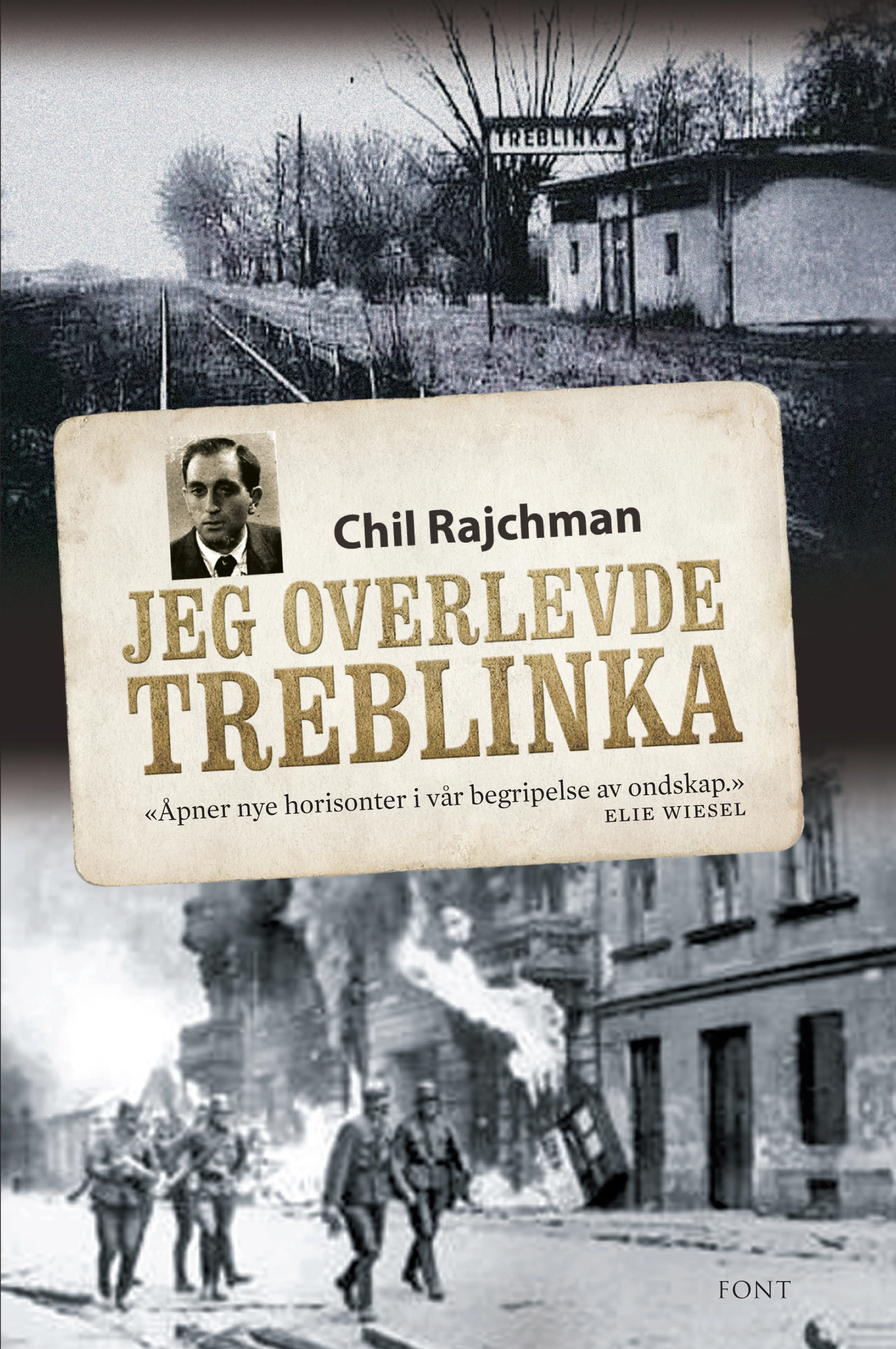 Omslag Jeg overlevde Treblinka av Chil Rajchman (Innbundet)