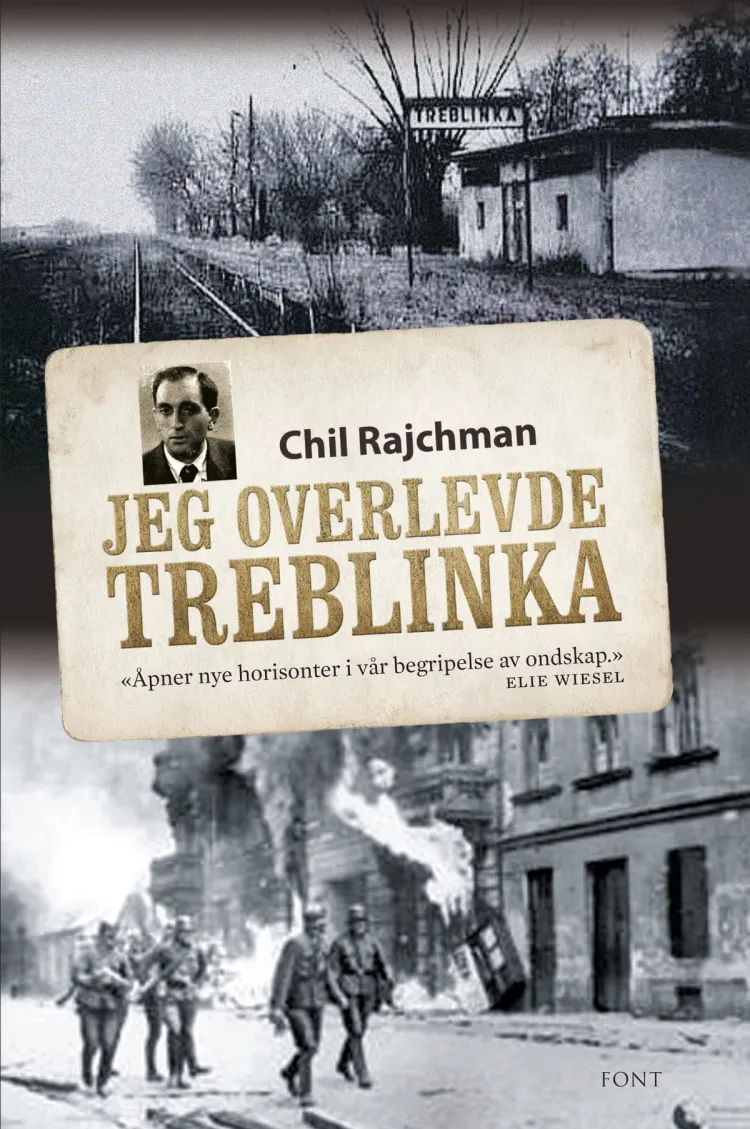 Omslag Jeg overlevde Treblinka av Chil Rajchman (Innbundet)