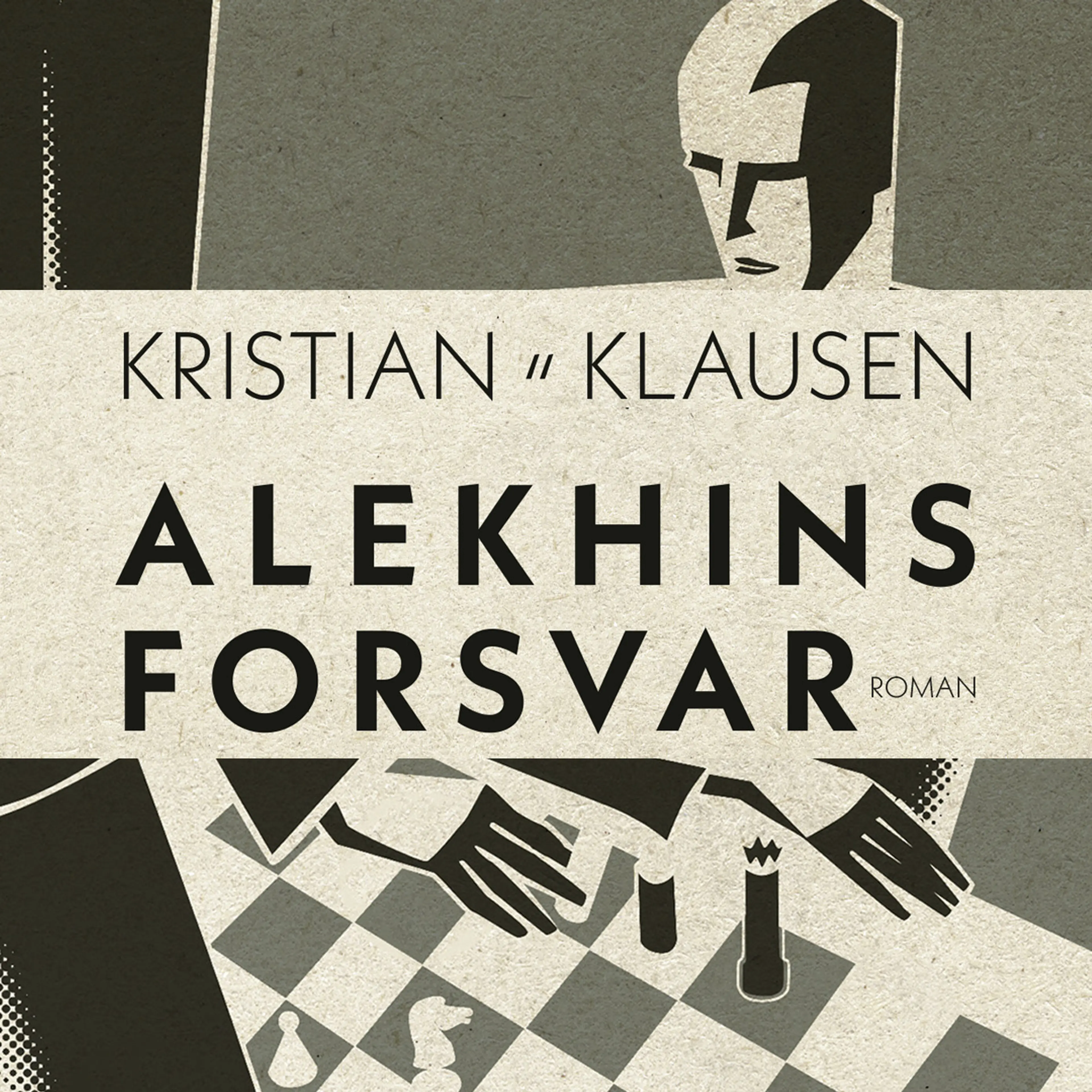 Omslag Alekhins forsvar av Kristian Klausen (Lydbok)