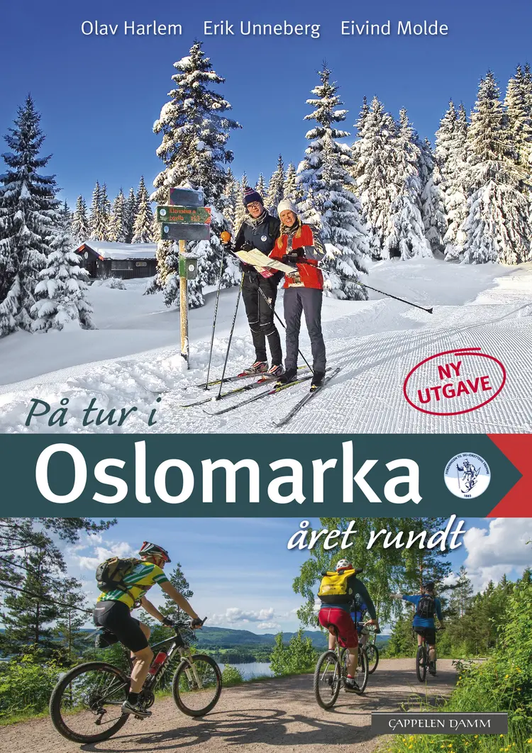 Omslag Oslomarka året rundt (Innbundet)