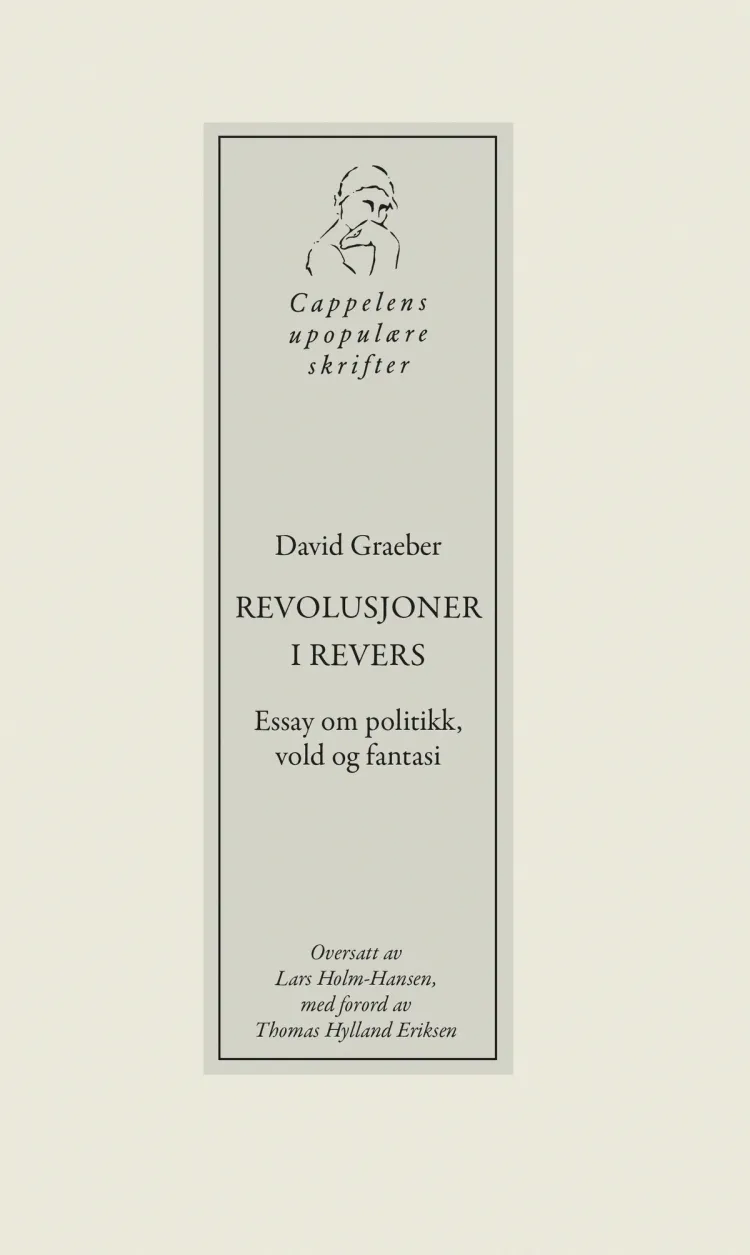 Omslag Revolusjoner i revers av David Graeber (Heftet)