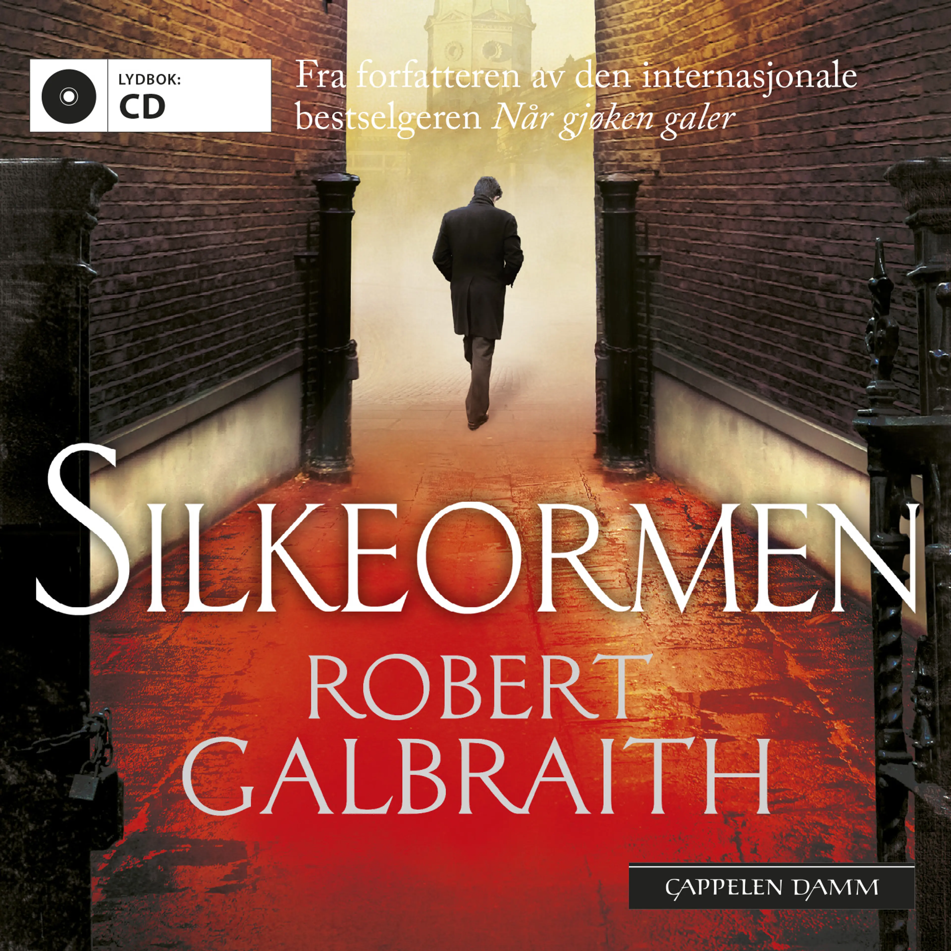 Omslag Silkeormen av Robert Galbraith (CD)