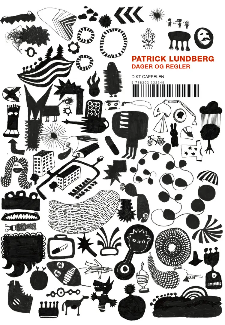 Omslag Dager og regler av Patrick Lundberg (Heftet)