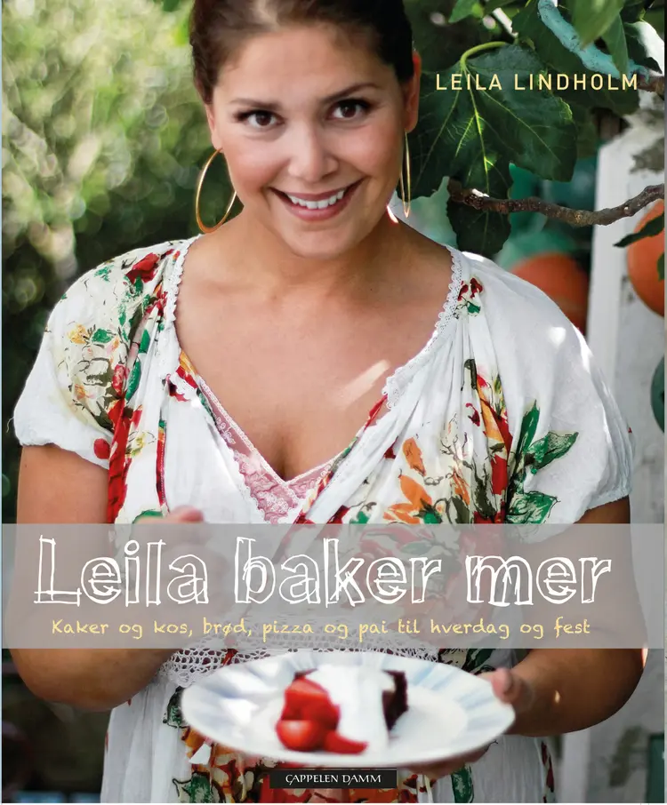 Omslag Leila baker mer av Leila Lindholm (Innbundet)