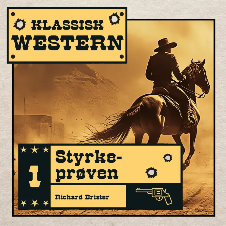 Omslag Styrkeprøven av Richard Brister (Lydbok)