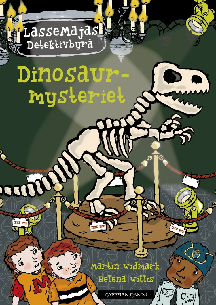 Omslag LasseMajas Detektivbyrå: Dinosaurmysteriet av Martin Widmark (Ebok)