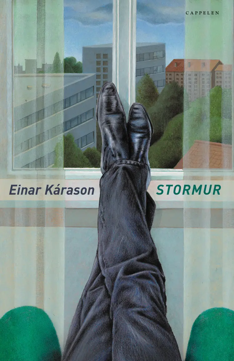 Omslag Stormur av Einar Kárason (Innbundet)