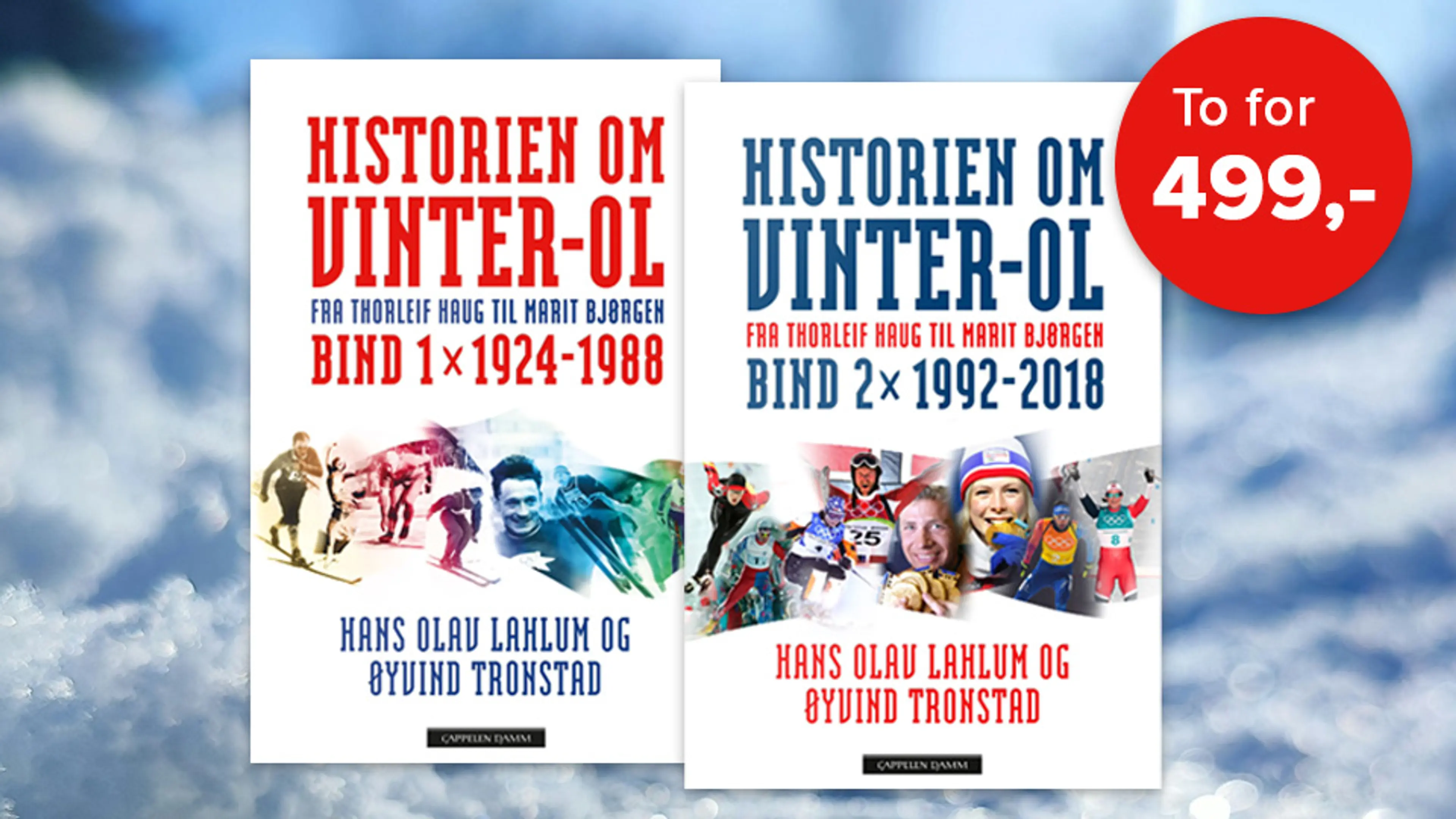 Omslaget til Historien om vinter-OL bok 1 og 2