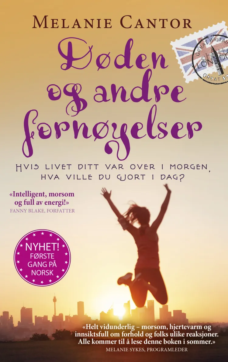 Omslag Døden og andre fornøyelser av Melanie Cantor (Ebok)