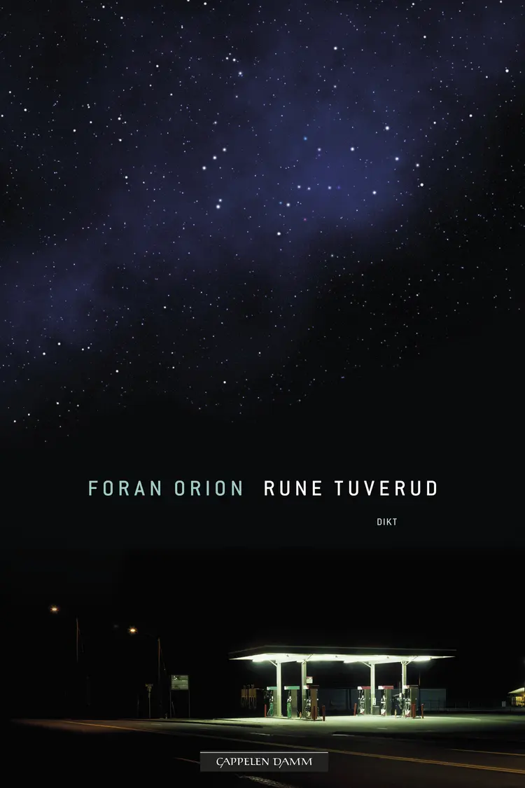 Omslag Foran Orion av Rune Tuverud (Heftet)