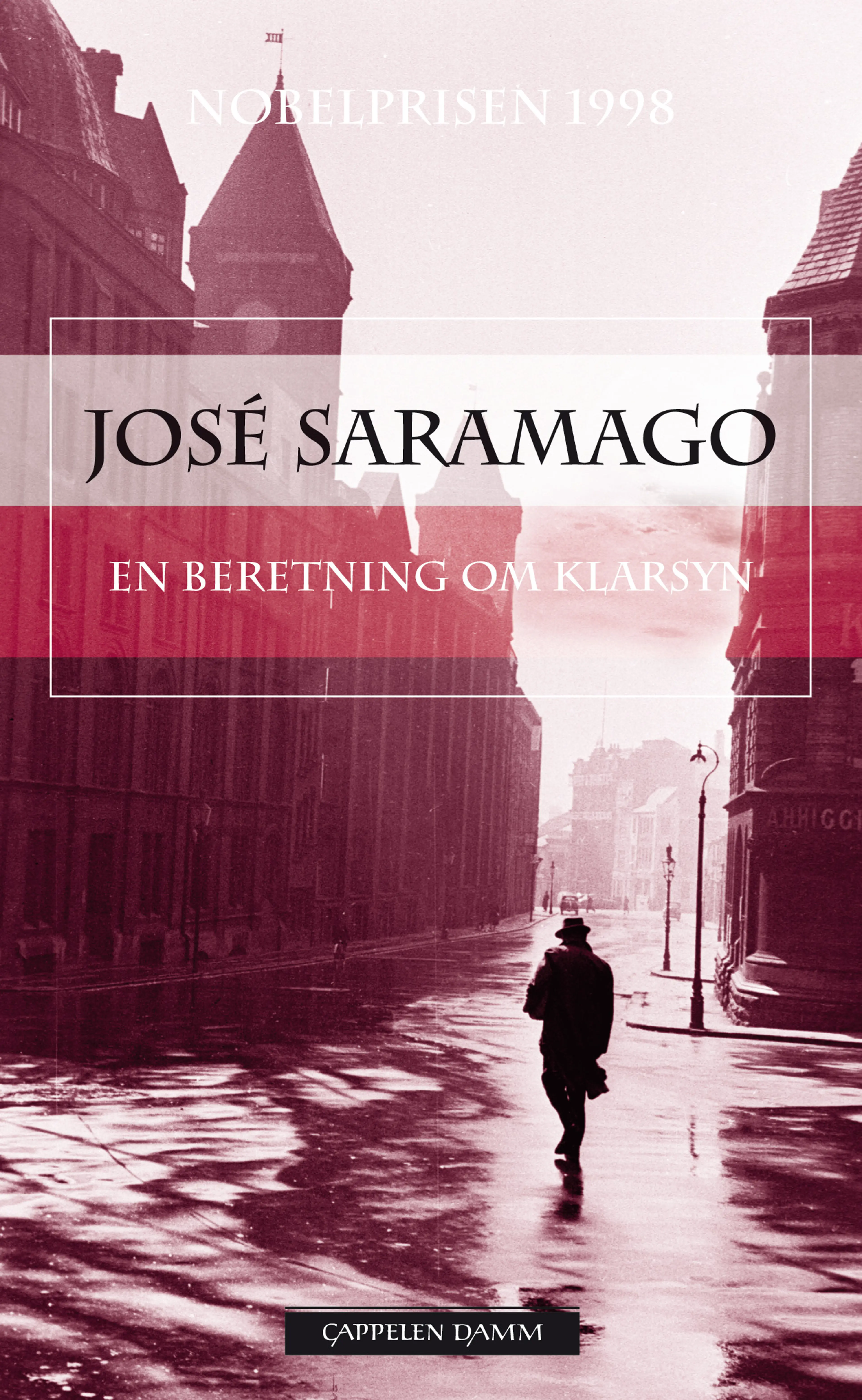 Omslag En beretning om klarsyn av José Saramago (Heftet)