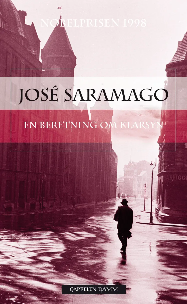 Omslag En beretning om klarsyn av José Saramago (Heftet)